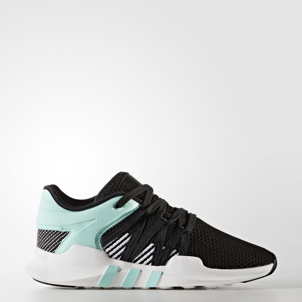 Adidas Eqt Racing Adv - Originals γυναικεια - Μαυρα/Ανοιχτο Τυρκουάζ,Μέγεθος: EU 36 – 54 2/3 (443WPZ